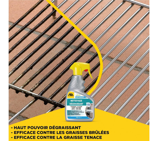 Nettoyant dégraissant puissant 750ml en spray (mousse active) POWER DEGREASER FILA - 5