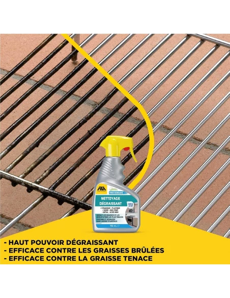 Nettoyant dégraissant puissant 750ml en spray (mousse active) POWER DEGREASER FILA - 5