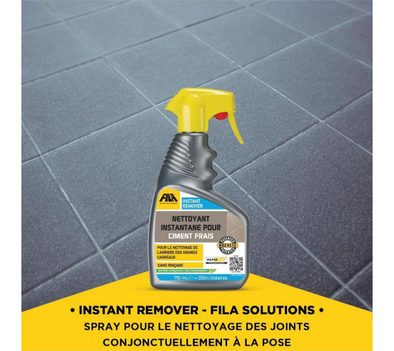 Nettoyant instantané pour enduit de ciment 750ml en spray INSTANT REMOVER FILA - 3