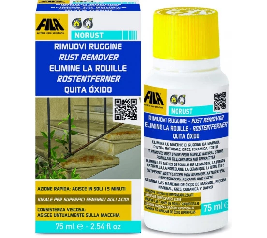 Détachant Antirouille flacon de 75ml NORUST FILA - 1