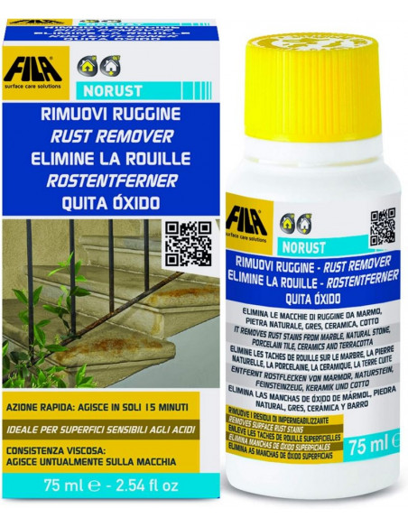 Détachant Antirouille flacon de 75ml NORUST FILA - 1