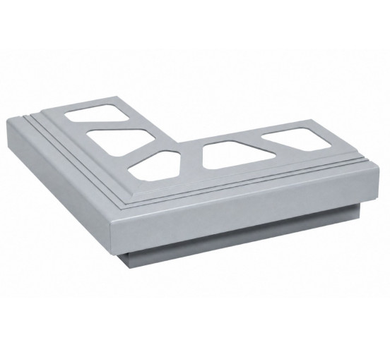Angle sortant pour profilés BARA-RAK Gris métallique (GM) SCHLUTER - 1