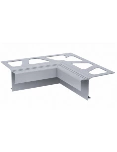 Angle rentrant pour profilés BARA-RAK Gris métallique (GM) SCHLUTER - 1