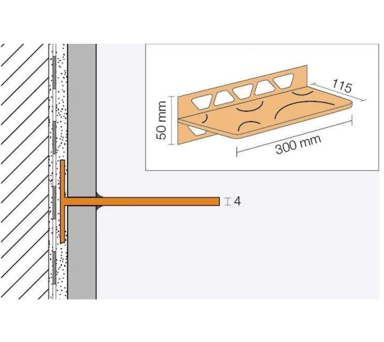 Tablette FLORAL W-S1 SCHLUTER - 5