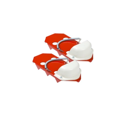 Paire de patins crantée avec ressorts RAIMONDI - 2