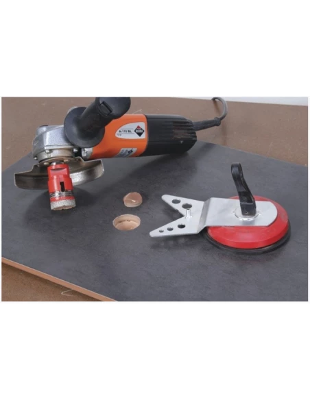 KIT 4 Trépans Drygres + Guide RUBI - 4