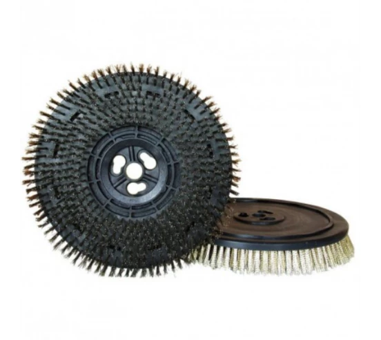 Plateau avec brosse à poils acier pour monobrosse RAIMONDI - 1