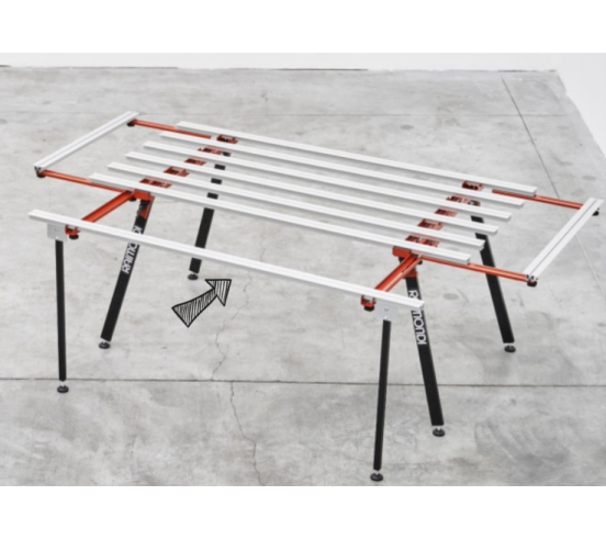 Extension télescopique 60 CM pour table BM180 RAIMONDI - 1