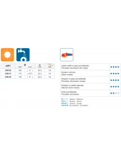 Disque diamanté MOSAIC CUT-CM MONTOLIT - 1 2