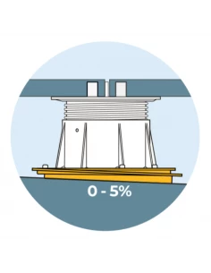 Correcteur de pente 14 mm BUZON - 1