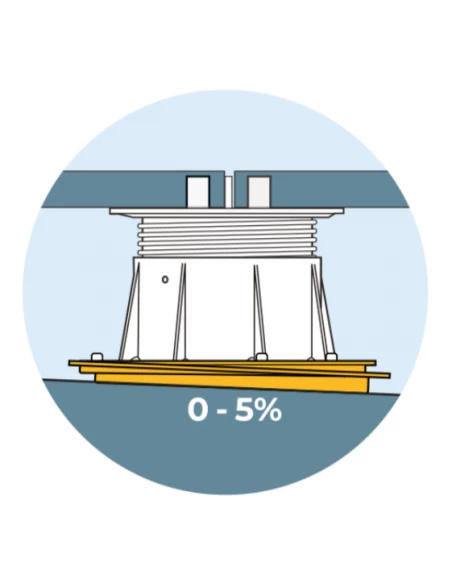 Correcteur de pente 14 mm BUZON - 1