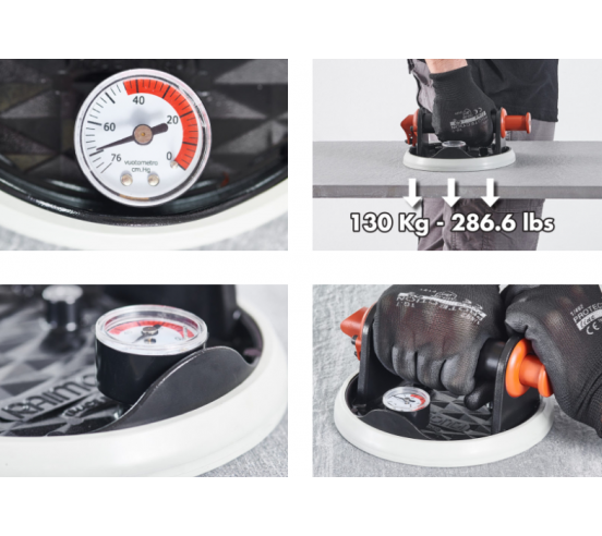 Ventouse RV175 avec manomètre RAIMONDI - 4