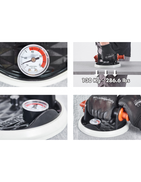 Ventouse RV175 avec manomètre RAIMONDI - 4