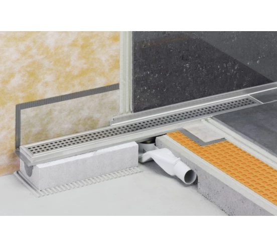 Caniveau KERDI-LINE-F sans Grille SCHLUTER - 1