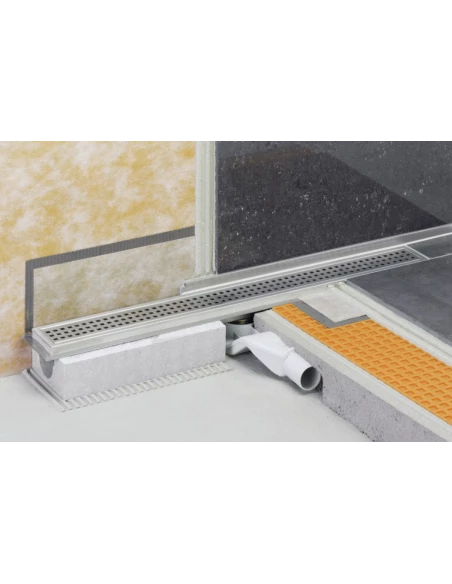 Caniveau KERDI-LINE-F sans Grille SCHLUTER - 1