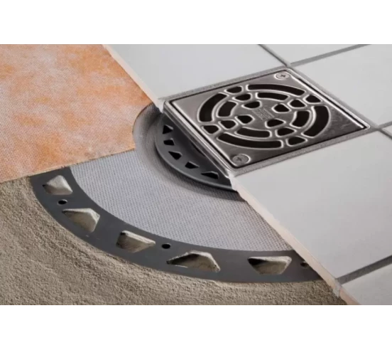 Kit Kerdi-Drain sortie horizontale Avec grille SCHLUTER - 1