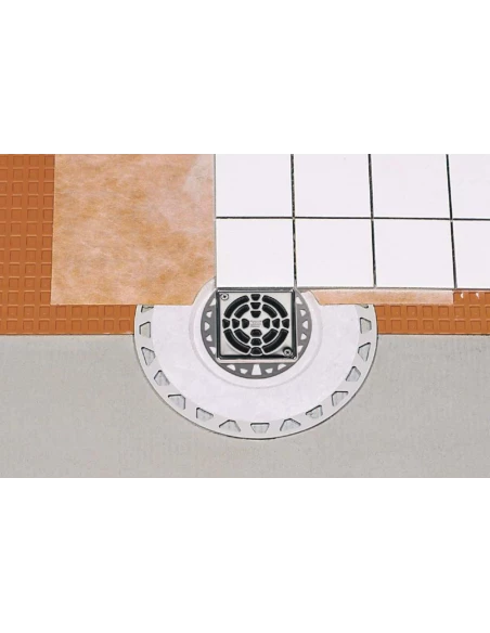 Kit Kerdi-Drain Sortie Verticale Avec grille SCHLUTER - 4