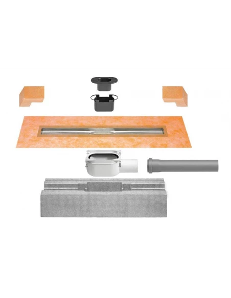 Caniveau KERDI-LINE-H sans Grille SCHLUTER - 2