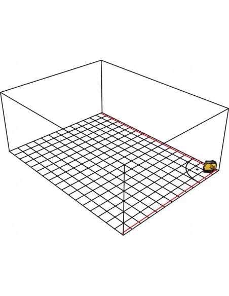 Laser FLS90 ligne de sol à 90 ° pulsé STABILA - 3