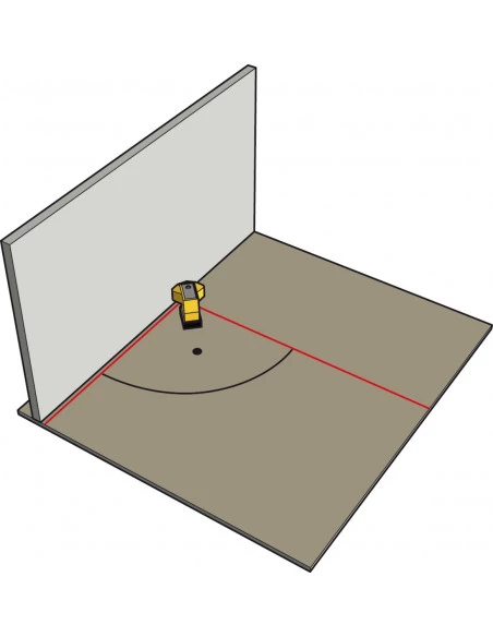 Laser FLS90 ligne de sol à 90 ° pulsé STABILA - 5