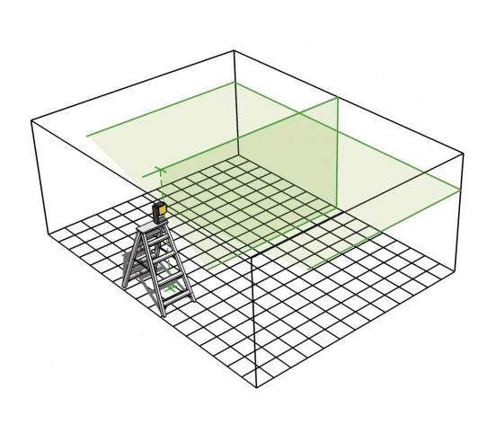 Laser lignes croisées et aplomb LAX 300 G STABILA - 2