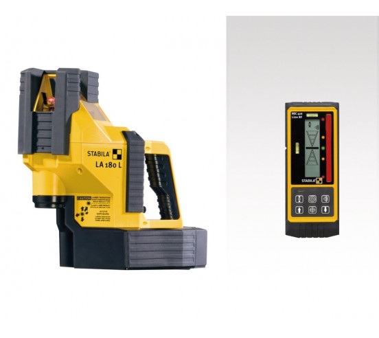 Laser multiligne LA 180 L + Recepteur REC410 STABILA - 3