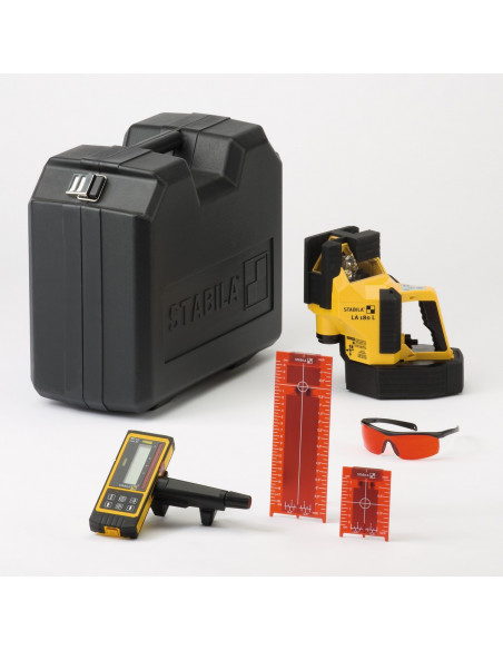 Laser multiligne LA 180 L + Recepteur REC410 STABILA - 2