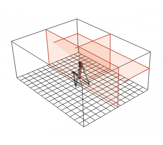 Laser multiligne LA 180 L + Recepteur REC410 STABILA - 4