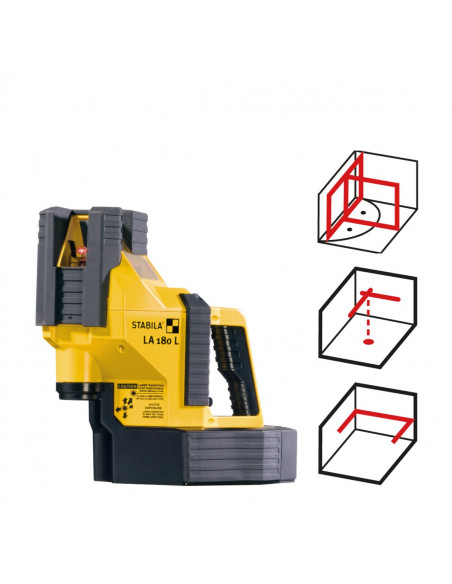Laser multiligne LA 180 L + Recepteur REC410 STABILA - 1