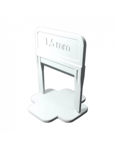 1000 Croisillons autonivelants à cale en "I" 1,5mm (carrelage de 3 à 14mm) - 1 2