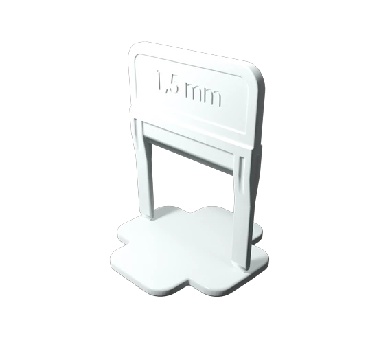 1000 Croisillons autonivelants à cale en "I" 1,5mm (carrelage de 3 à 14mm) - 2