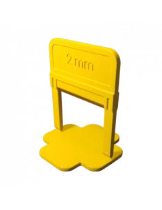 250 Croisillons autonivelants à cale en "I" 2mm (carrelage de 3 à 14mm) - 1 2