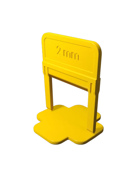 250 Croisillons autonivelants à cale en "I" 2mm (carrelage de 3 à 14mm) - 2