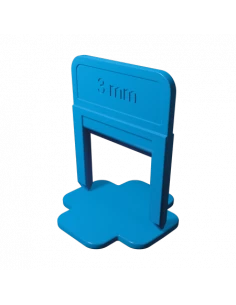 1000 Croisillons autonivelants à cale en "I" 3mm (carrelage de 3 à 14mm) - 1 2