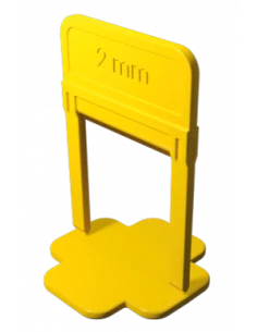 700 Croisillons autonivelants "MAXI" à cale en "I" 2mm (carrelage de 12 à 26mm) - 1 2