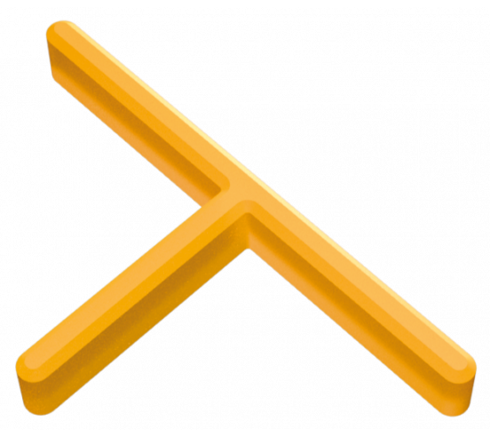 Sachet de 250 croisillons  en "T" 2mm Pavilift - 2