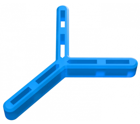 Sachet de 250 croisillons  en "Y 90°" 3mm Pavilift - 2