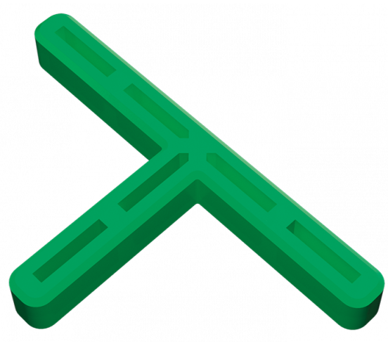 Sachet de 200 croisillons  en "T" 4mm Pavilift - 2