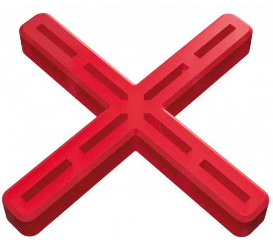 Sachet de 300 croisillons  en "+" 5mm Pavilift - 2