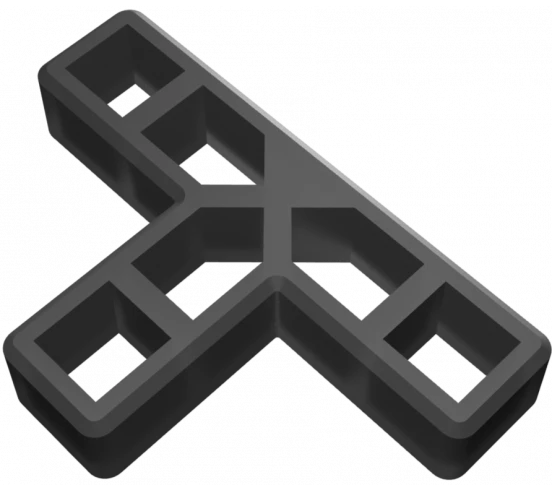 Sachet de 100 croisillons  en "T" 10mm Pavilift - 2