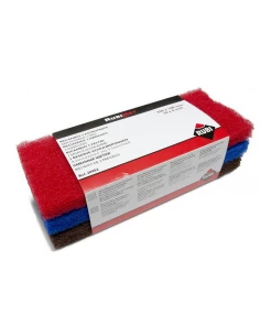 Rechange 3 abrasifs mixtes (doux/moyen/fort) RUBI - 1 2