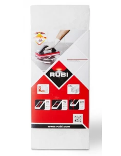 Rechange 3 abrasifs blanc (Trés doux) RUBI - 1 2