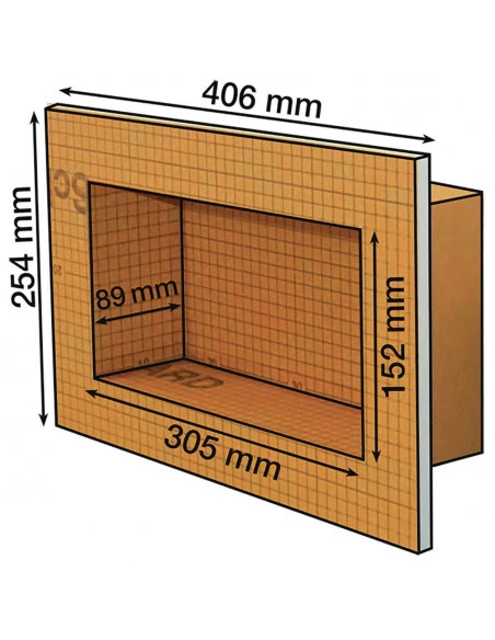 Niche à encastrer Kerdi-Board-N  305x152x59 mm SCHLUTER - 1