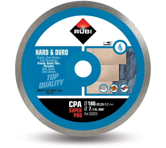 DISQUE DIAMANT CPA SUPERPRO RUBI - 2