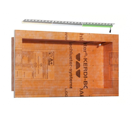 Kit niche avec éclairage Led - Kerdi Board NLT 711 x 305 x 89 mm SCHLUTER - 3