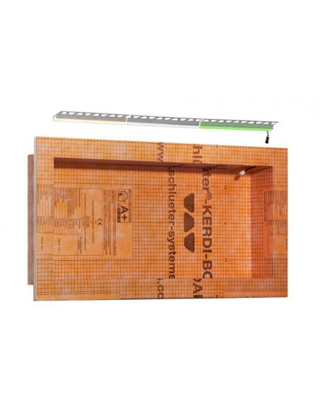 Kit niche avec éclairage Led - Kerdi Board NLT 711 x 305 x 89 mm SCHLUTER - 3