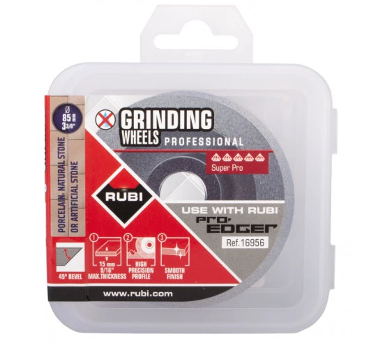 MEULES DIAMANTEES PRO-EDGER 45 pour biseauter RUBI - 9