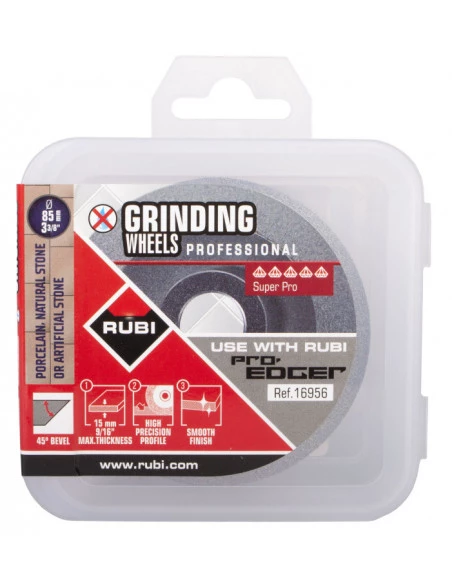 MEULES DIAMANTEES PRO-EDGER 45 pour biseauter RUBI - 9