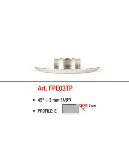 Meules TOPROFILE pour Biseaux 45° MONTOLIT - 1