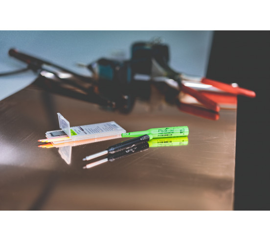 Pica-Dry 8x mines de rechange 4020 ( Rouge,Jaune,Graphite ) PICA - 8